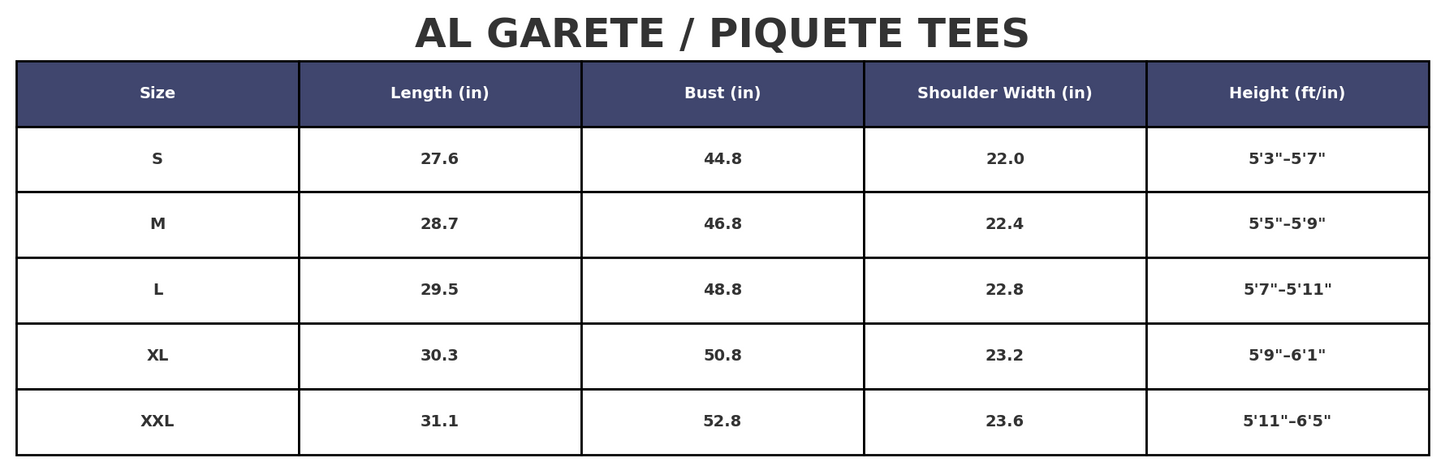 PIQUETE TEE - PREORDER