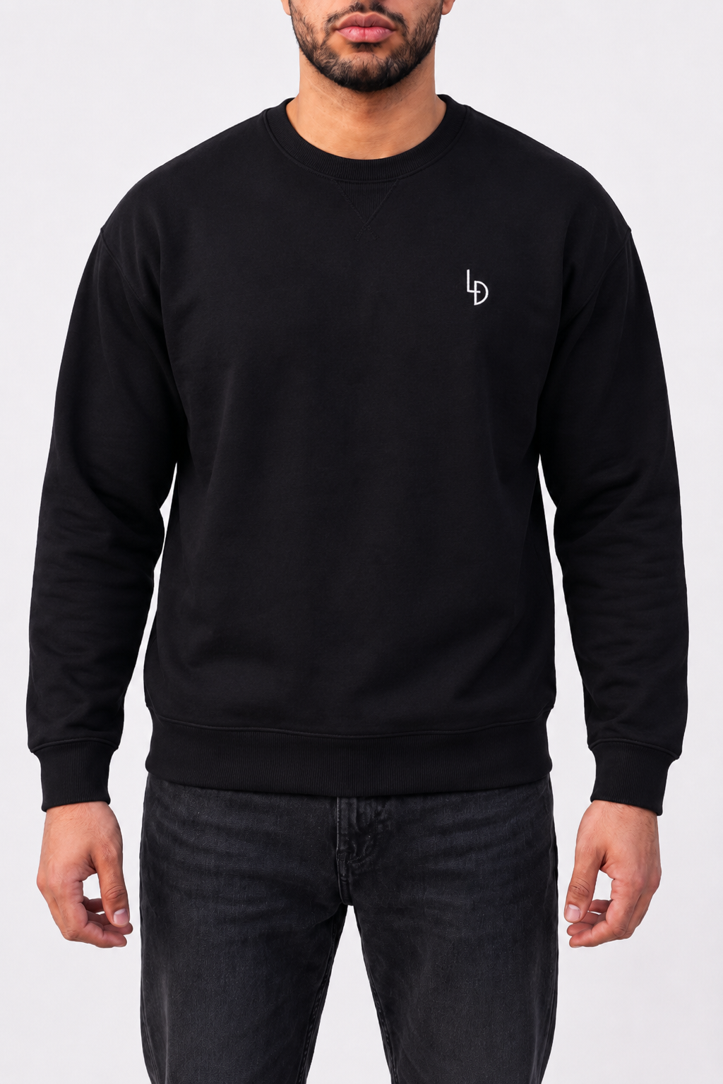 LD COMFORT CREWNECK BLACK
