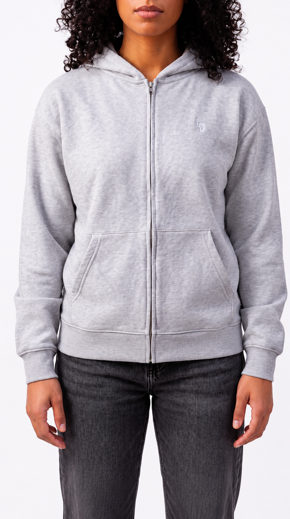 LD COMFORT ZIP-UP GREY