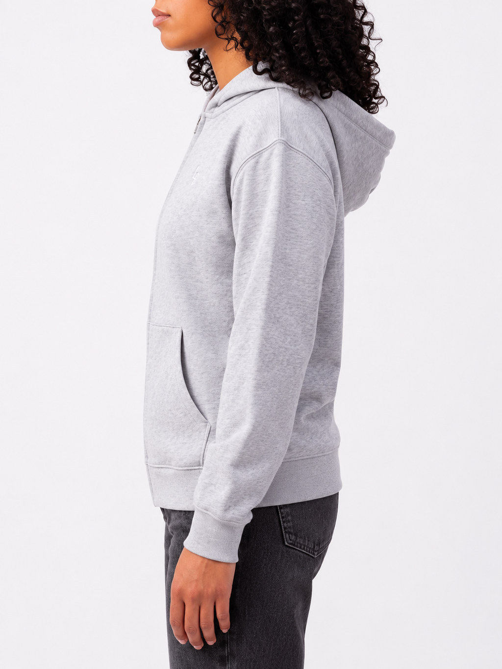 LD COMFORT ZIP-UP GREY