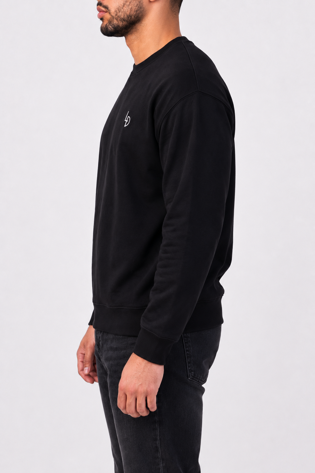 LD COMFORT CREWNECK BLACK